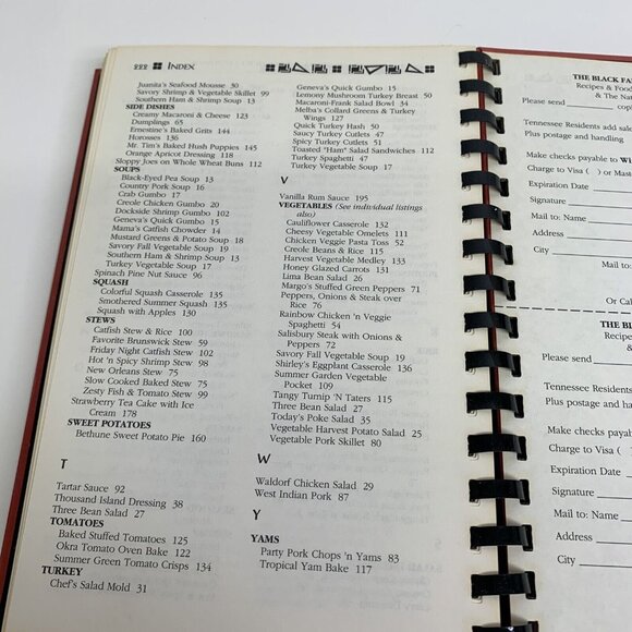 Black Family Dinner Quilt Cookbook African Cultural Soul Food Recipes Memories - Picture 8 of 16